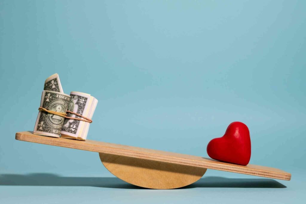 A balanced scale with symbols representing fairness and artificial intelligence, highlighting the importance of ethical AI implementation in Australian life insurance.