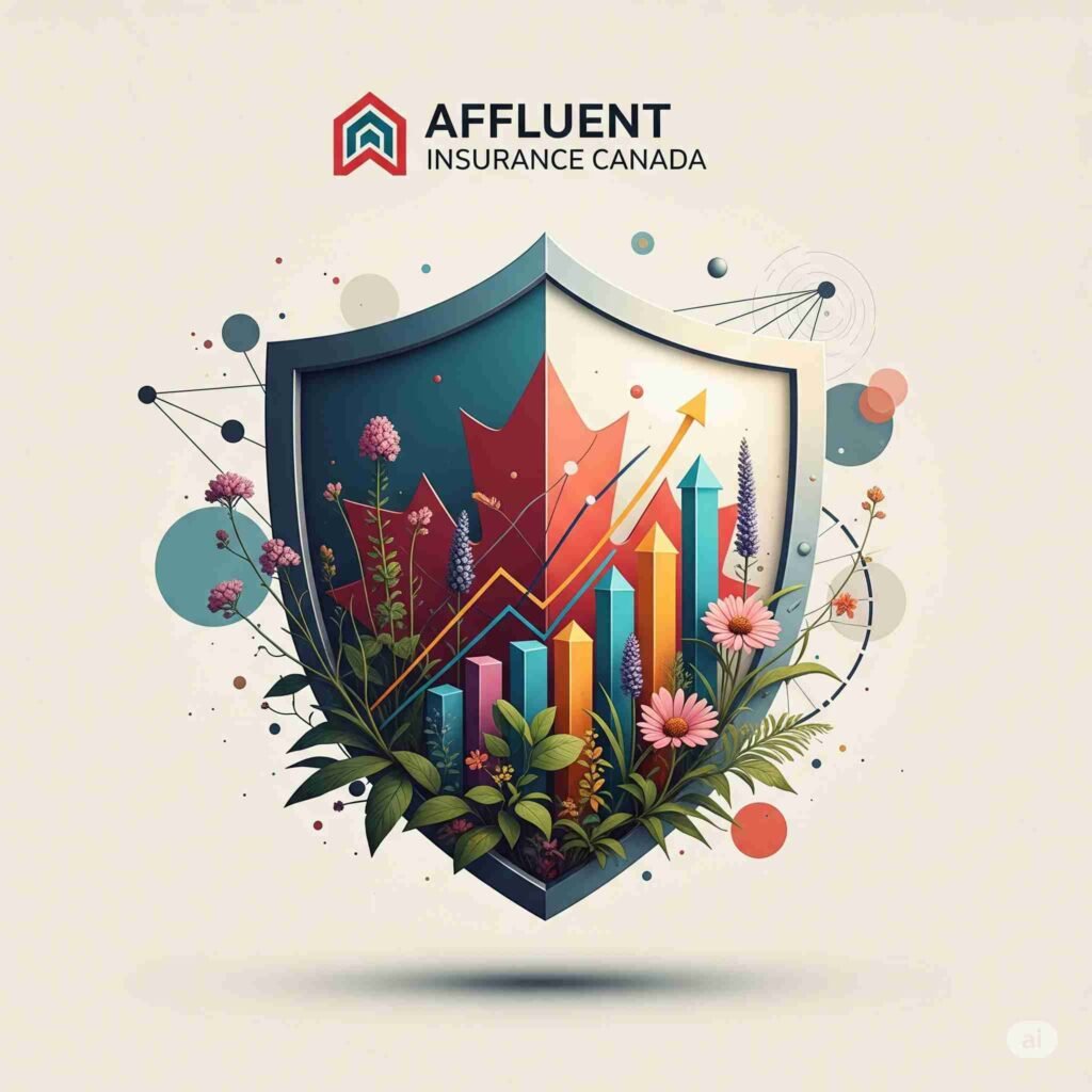 Key benefits of Affluent Insurance Canada: protection, growth, asset security, and strategic planning.