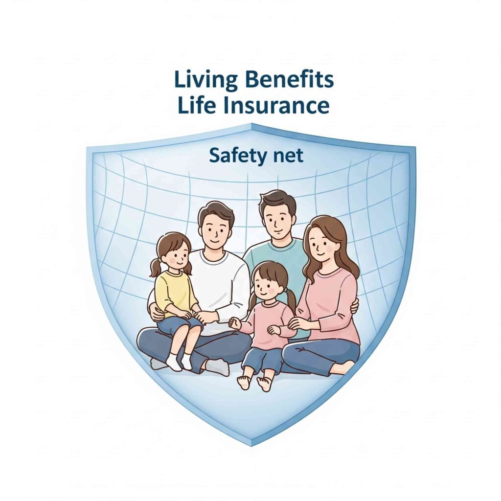 Living benefits life insurance acts as a financial safety net during unexpected health challenges.