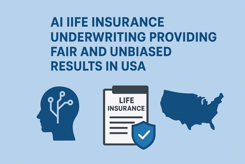 “AI life insurance underwriting usa providing fair and unbiased results.