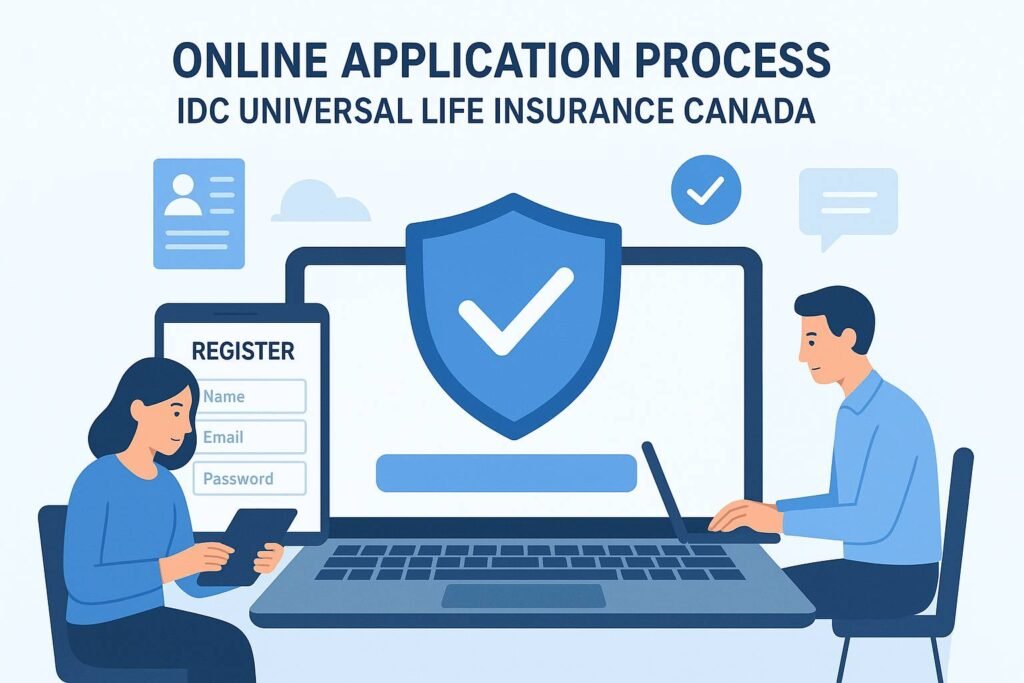 "Online application process for IDC Universal Life Insurance in Canada"