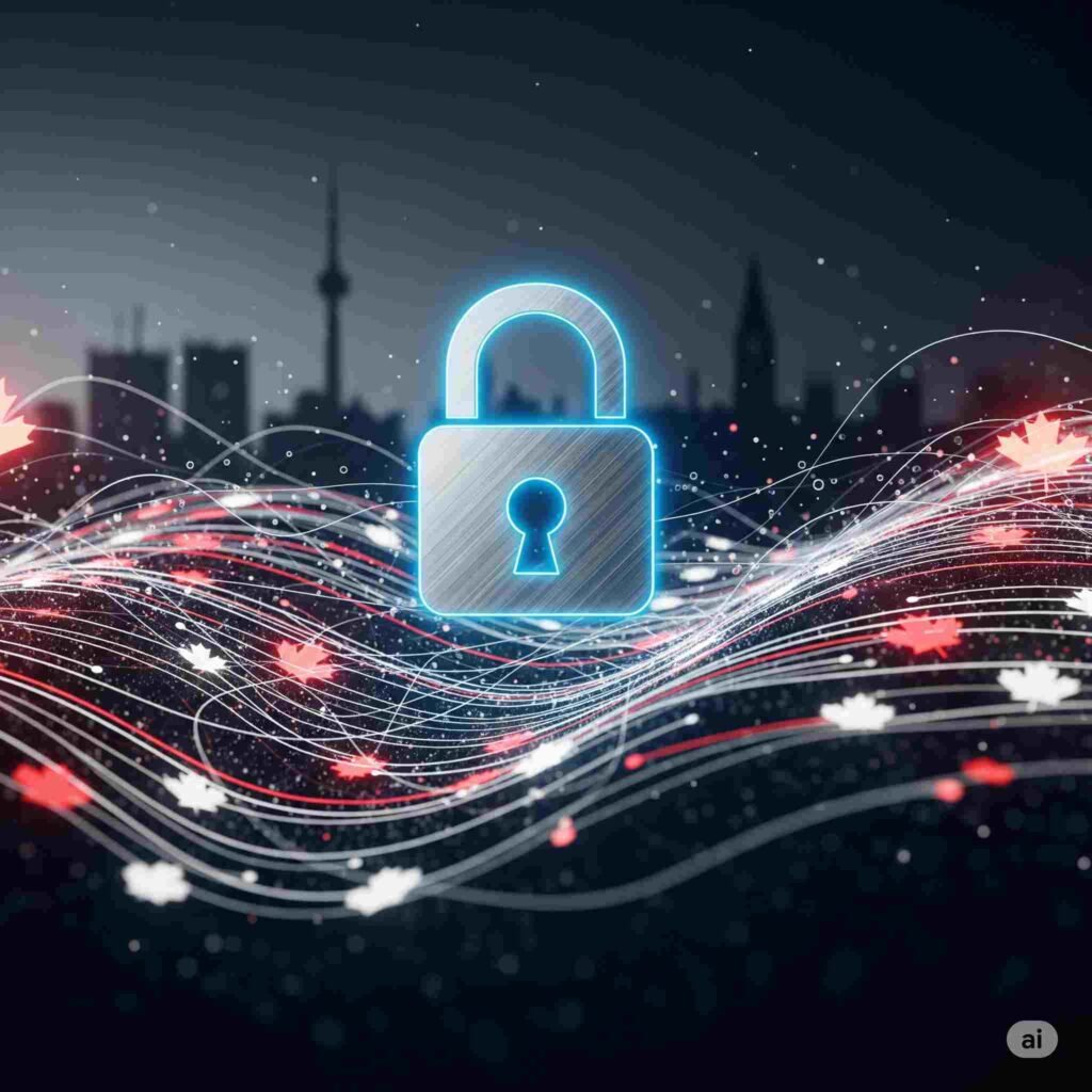 Data security and privacy in the Digital Transformation Canada financial sector.