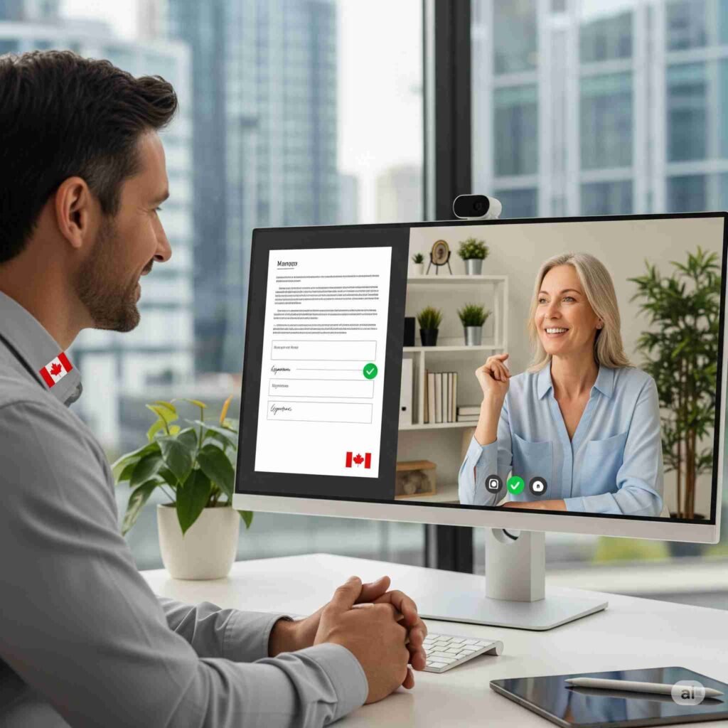 Improved client experience through Digital Transformation Canada via seamless online interactions.