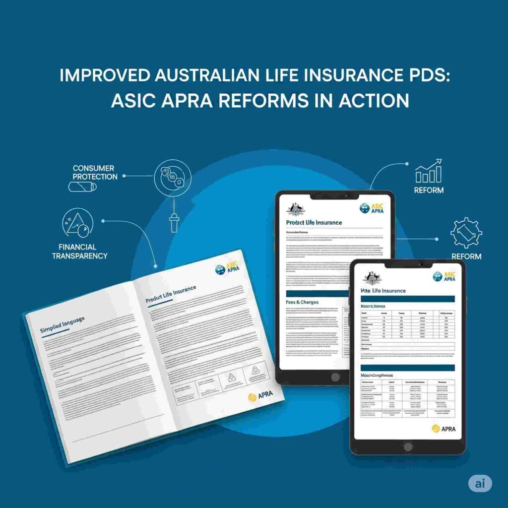 ASIC APRA reforms impacting Australian life insurance premiums and regulations